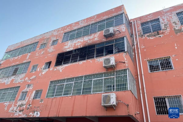 Imagem colorida msotra dormitório em que 13 morreram na china - Metrópoles