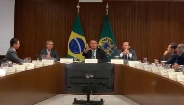 Bolsonaro reunião