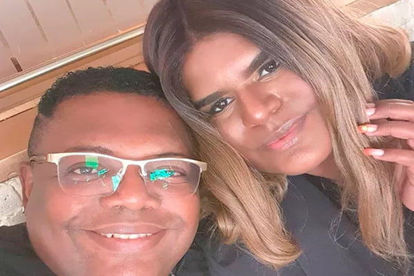 MC Marcinho posa com a filha Marcelly Garcia - Metrópoles