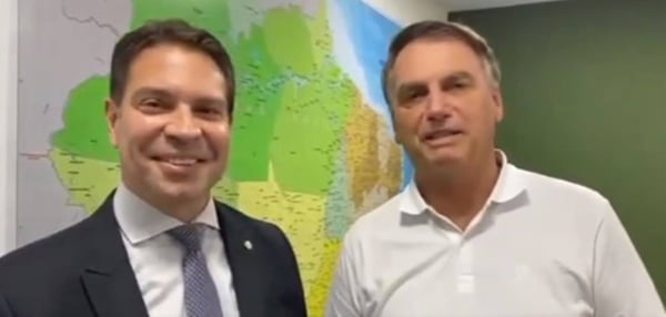 Bolsonaro e Alexandre Ramagem - Metrópoles