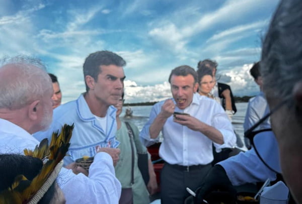 Visita do presidente Francês, Emmanuel Macron, ao Pará