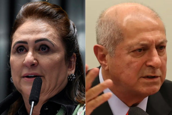 Os ex-ministros Katia Abreu e Paulo Bernardo