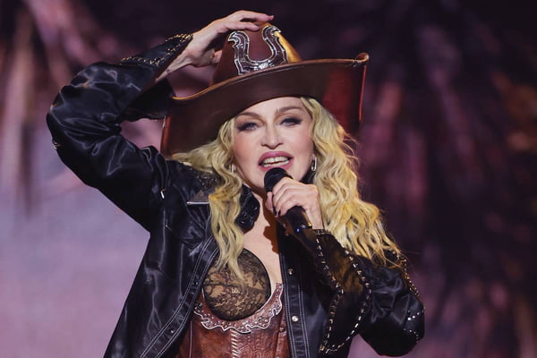 Imagem colorida da cantora Madonna - Metrópoles
