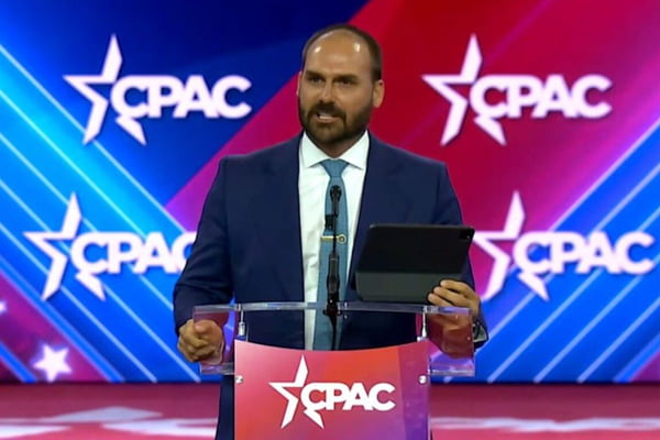 Eduardo Bolsonaro na CPAC