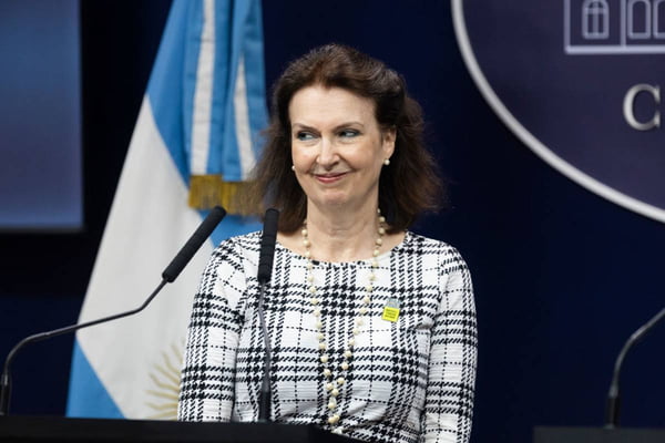 Chanceler da Argentina, Diana Mondino - Metrópoles