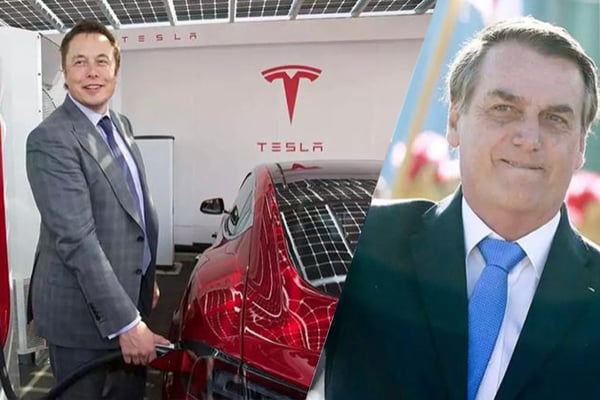 Elon Musk e Bolsonaro