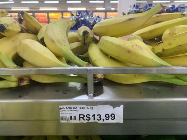 Preço banana