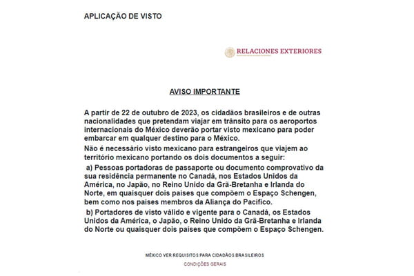 Foto colorida presente no site oficial da Embaixada do México no Brasil - Metrópoles