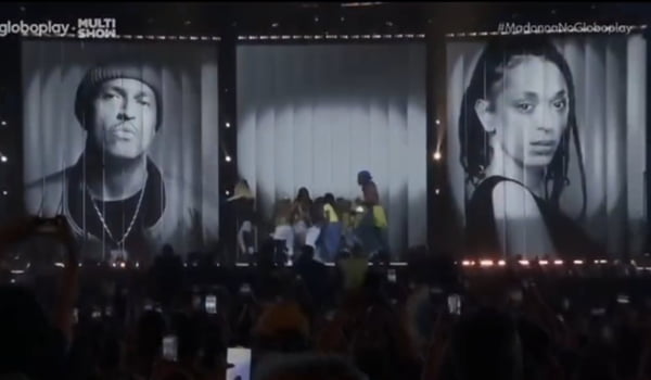 Erika-Hilton é homenageada por Madonna - Metrópoles