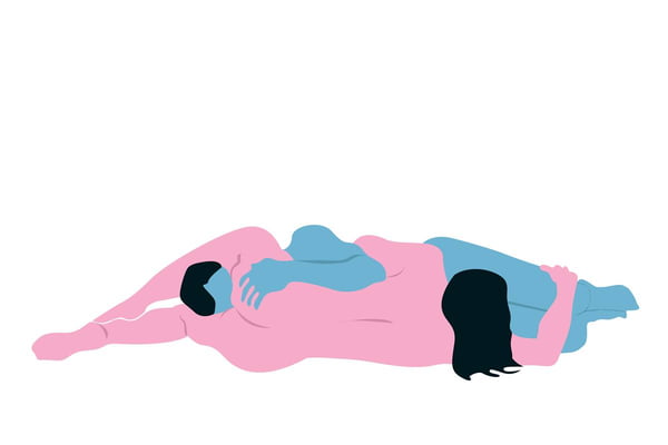 ilustração de posição sexual - Metrópoles