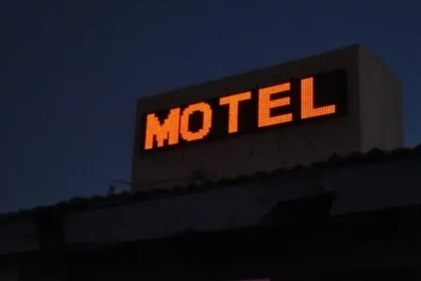 Fachada de motel