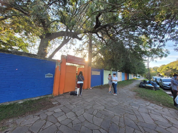 Fachada de escola