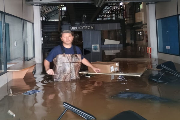 Imagem colorida da organização Pão dos Pobres no Rio grande do Sul - Metrópoles