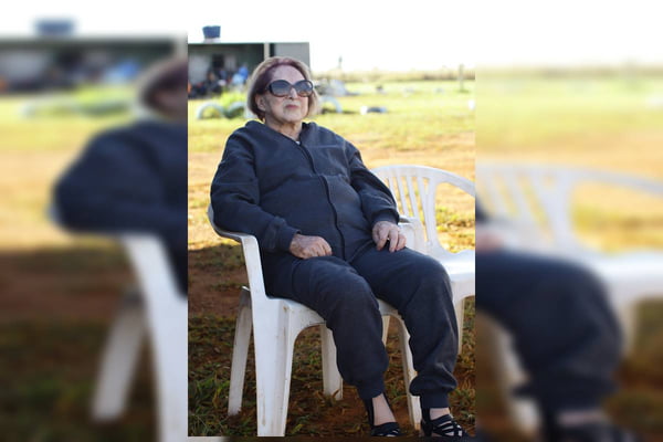 Idosa de 91 anos voa de paramotor