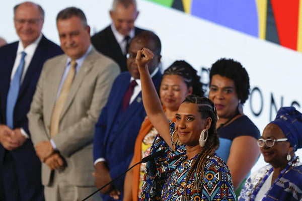 Anielle Franco tomam posse como ministra da Igualdade Racial2