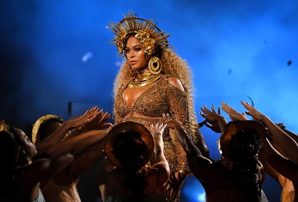 Beyoncé no palco