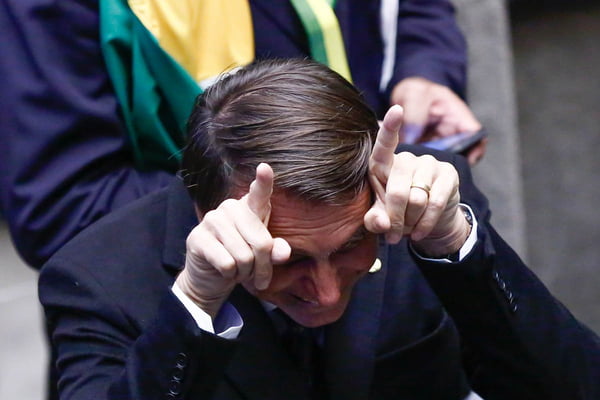 Votação na Câmara dos Deputados do impeachment ao afastamento da presidenta Dilma Rousseff – Na foto o deputado Jair Bolsonaro Brasília – DF 17/04/2016