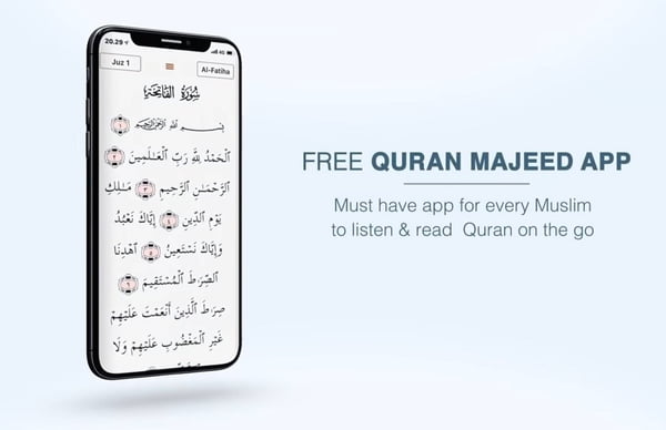 A empresa que produz o Quran Majeed diz ter 35 milhões de usuários em todo o mundo