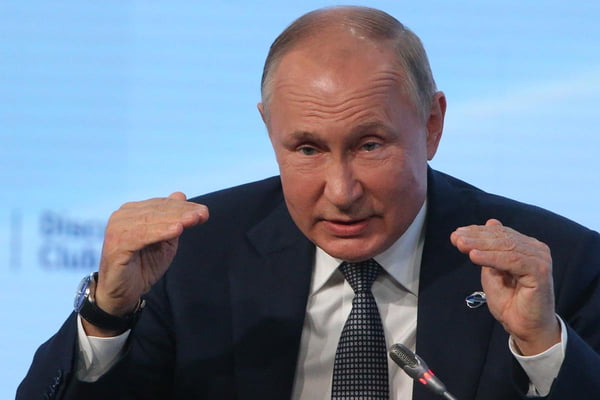 Russian President Putin Meets Valdai Discussion Club During Annual Meeting