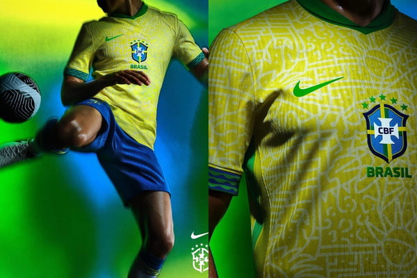 Uniforme da Seleção Brasileira para a Copa América de 2024 - Metrópoles