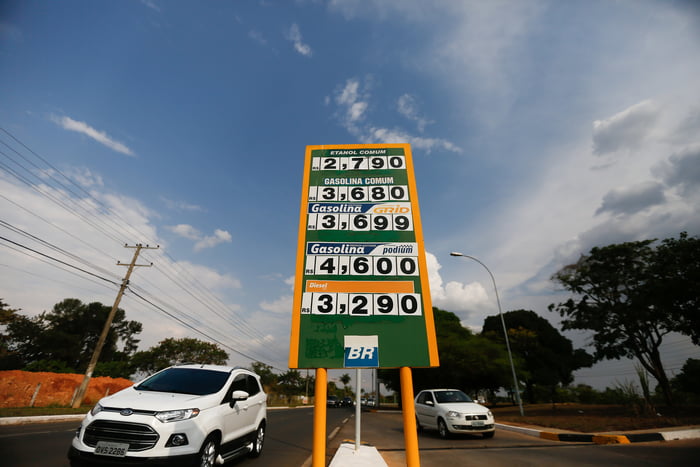 Aumento no combustível no postos de Brasília – Brasília – DF 05/10/2015