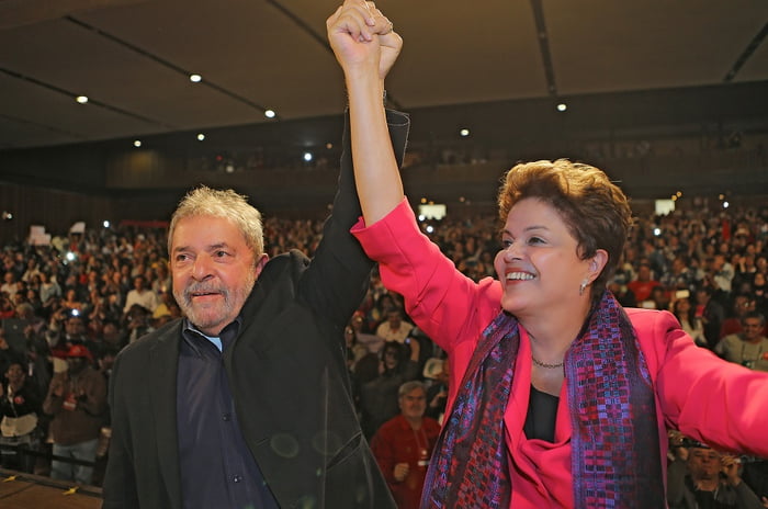 Lula e Dilma juntos