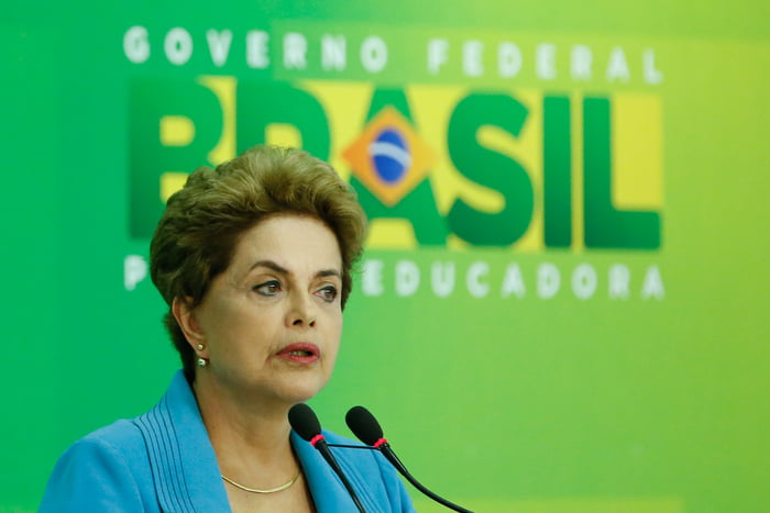 Presidenta Dilma faz pronunciamento à imprensa após votação do impeachment na Câmara – Brasília – DF 18/04/2016