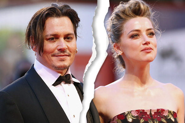 Amber Heard e Johnny Depp - Metrópoles