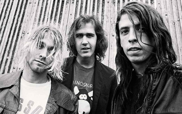 nirvana banda kurt cobain grunge