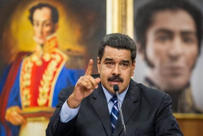 Foto colorida do presidente da Venezuela, Nicolas Maduro - Metrópoles