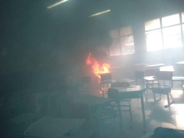incendio escola