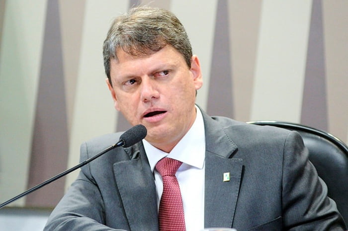 Tarcísio Gomes de Freitas, ministro da Infraestrutura no governo do presidente Jair Bolsonaro