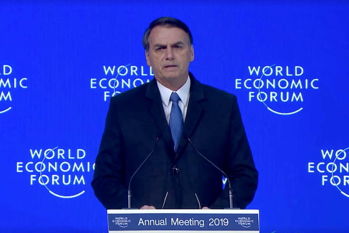 Bolsonaro no Fórum Econômico Mundial