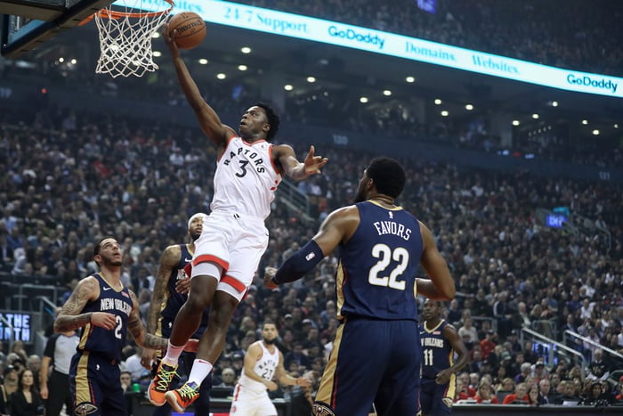 Toronto Raptors open the season against the New Orleans Pelicans with a 130-122 overtime win