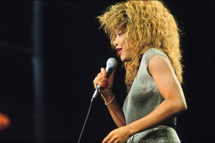 Tina Turners concert In Paris, France On October 15, 1990.