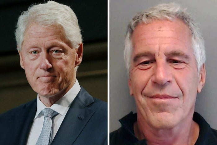 Bill Clinton e Jeffrey Epstein