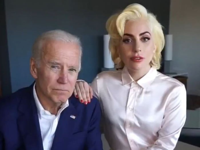 Lady Gaga é fã de Biden