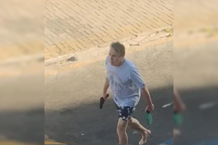 Prefeito de Cabo Frio é flagrado com arma na rua ameaçando moradores