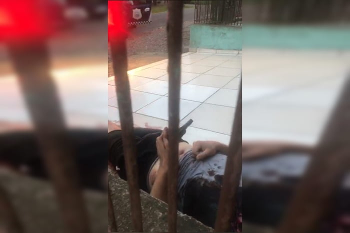 Baleado na cabeça, jovem espera socorro por 12 horas em Curitiba