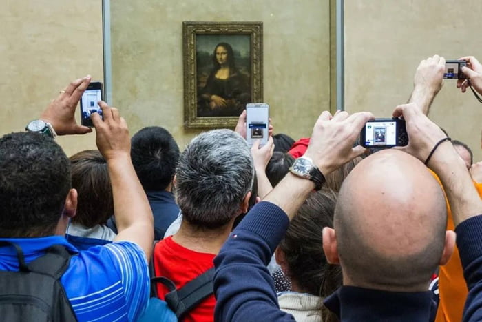 Foto colorida do quadro Mona-Lisa