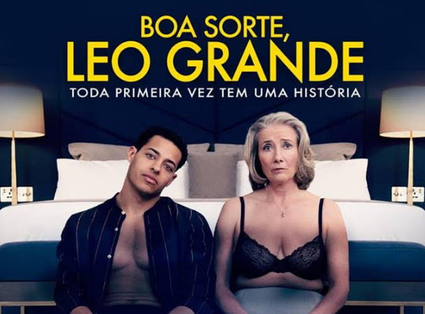 Cartaz do filme "Boa sorte, Leo Grande" - Metrópoles