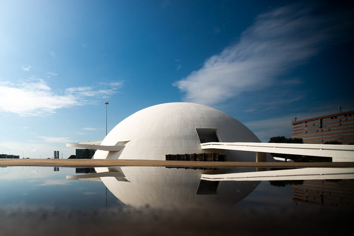 Foto colorida do Museu da República em Brasília - Metrópoles