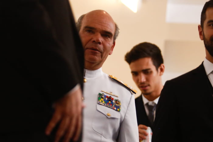 Futuro Comandante da Marinha Almirante Marcos Olsen
