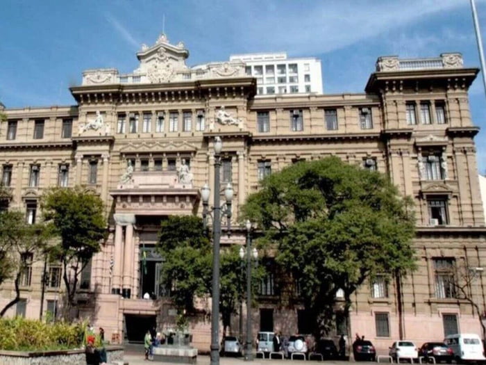 Imagem colorida mostra a sede do Tribunal de Justiça de São Paulo (TJSP) - Metrópoles