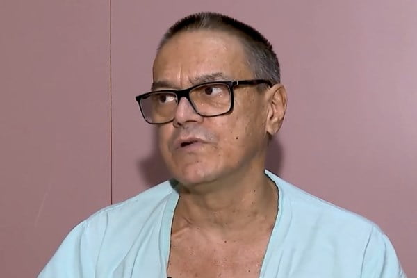 Paciente de hospital dá entrevista após transplantes de coração e rim