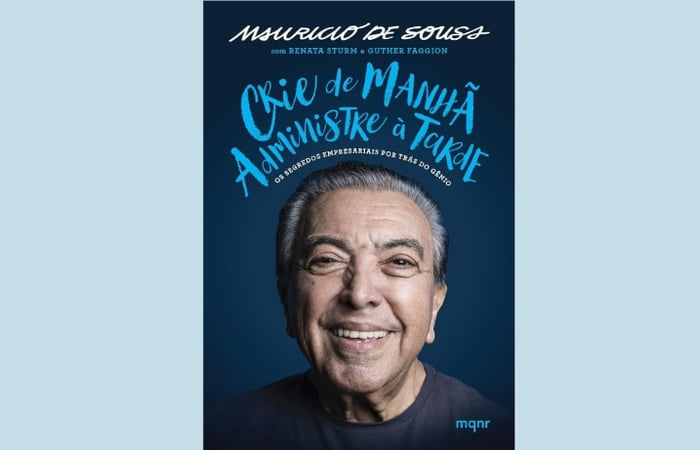 Livro de Mauricio de Sousa sobre administração de seu negócio
