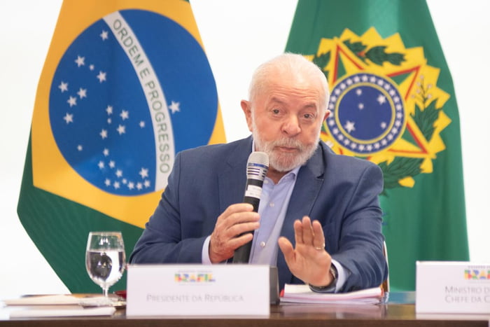 O presidente da República, Luiz Inácio Lula da Silva, reuniu os ministros na manhã desta sexta para uma reunião com foco em ações de infraestrutura offshore