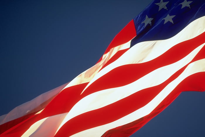 Imagem da bandeira dos Estados Unidos - Metrópoles