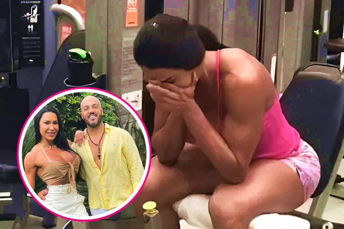 Gracyanne Chorando Arrasada com Separação de Belo