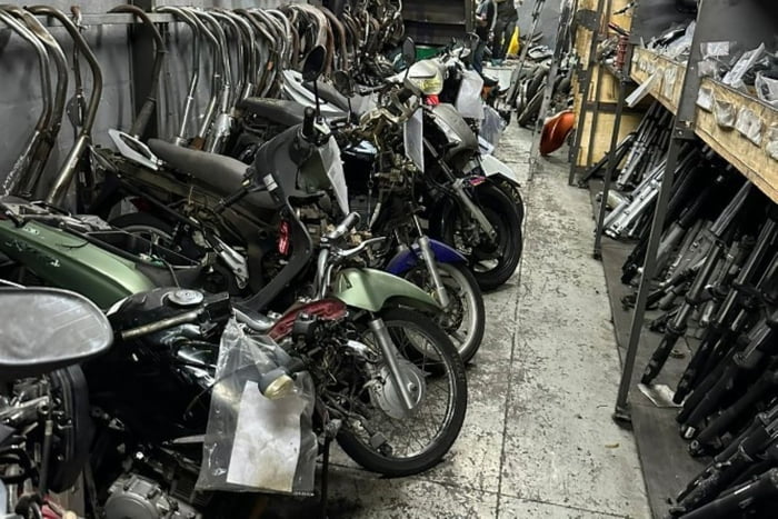 Imagem mostra motos em loja - Metrópoles